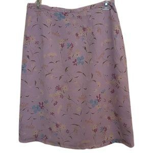 Old Navy Women's Skirt Size 4 Lavender  Floral NWT
